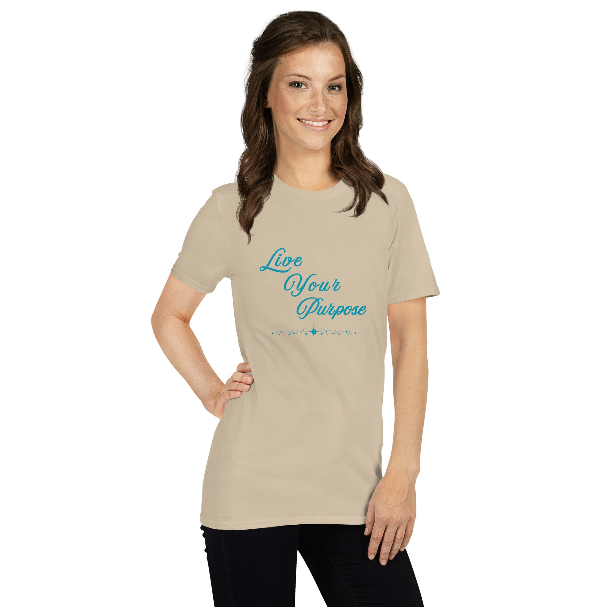 Live Your Purpose Unisex Tee by EraofInk
