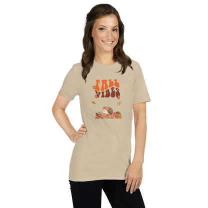 Fall Vibes Unisex Tee by EraofInk