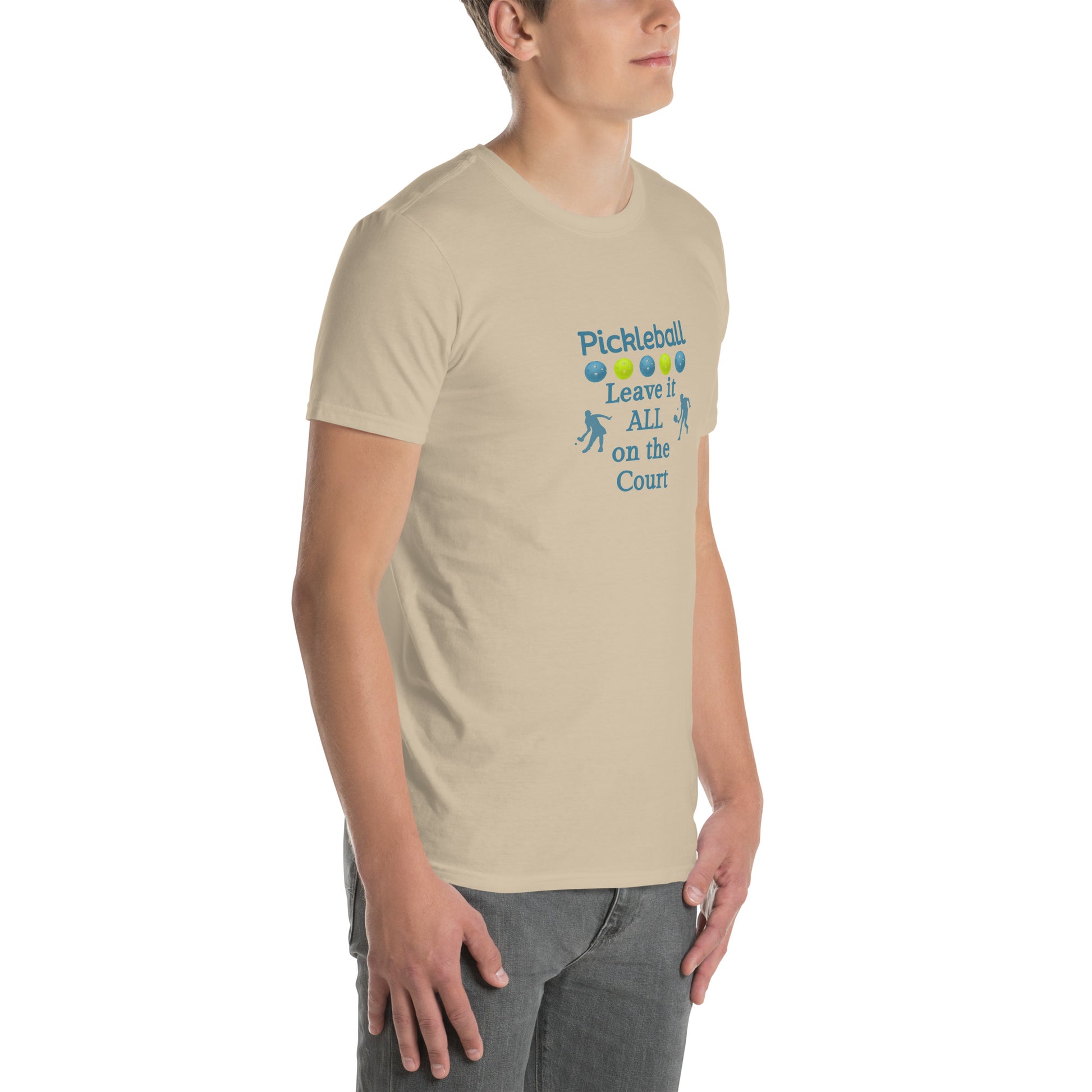Pickleball Leave It All On The Court Unisex Tee by EraofInk