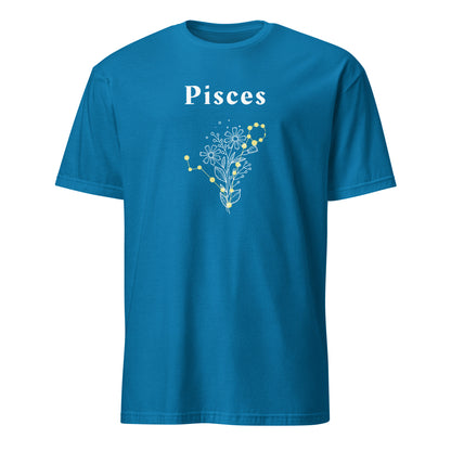 Pisces Astrological Zodiac Sign Unisex Tee by EraofInk