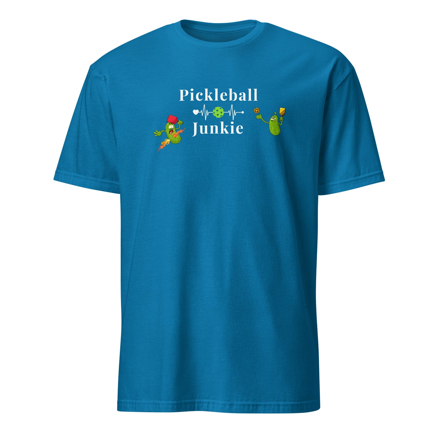 Pickleball Junkie Unisex Tee by EraofInk