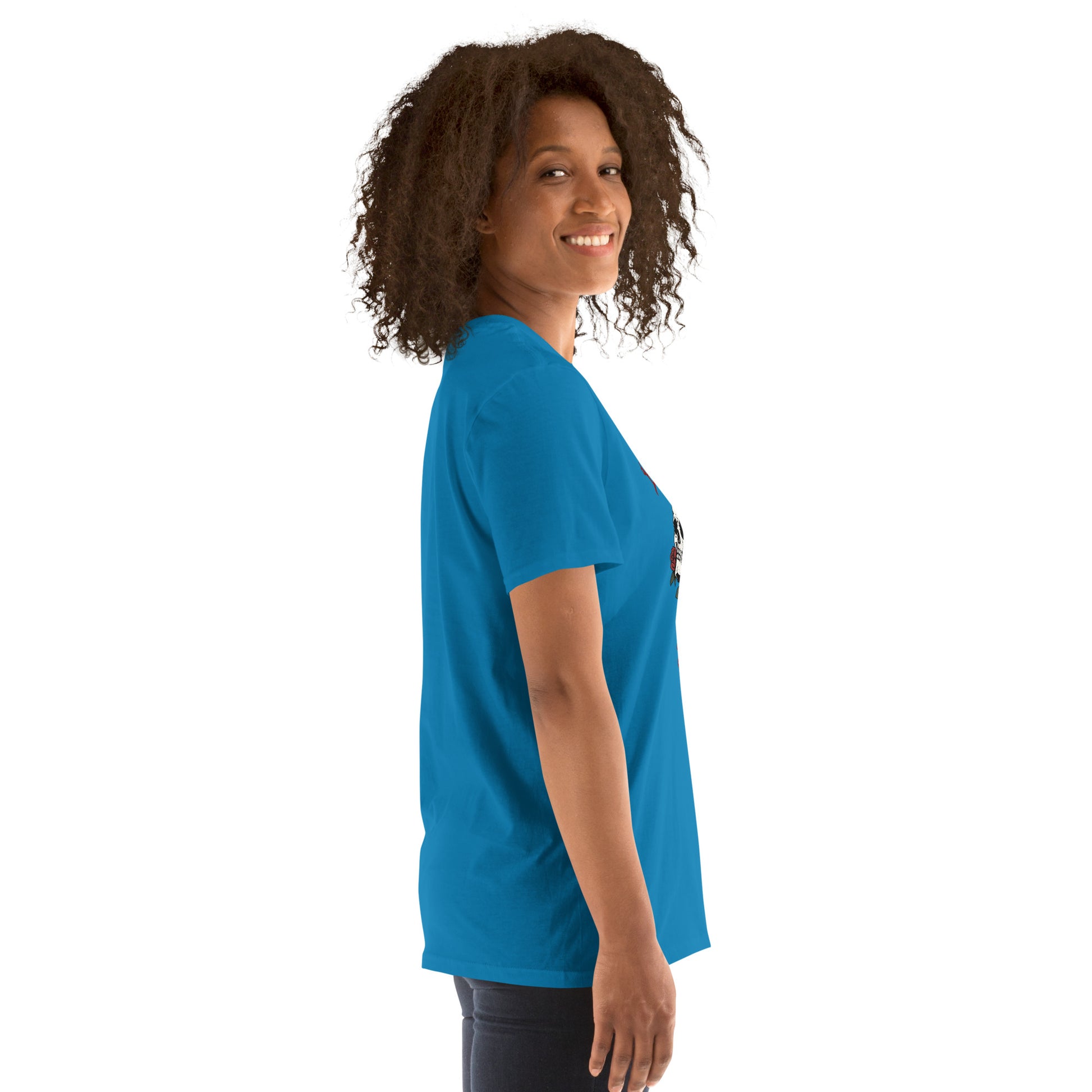 Lace Trimmed Danger Unisex Tee by EraofInk
