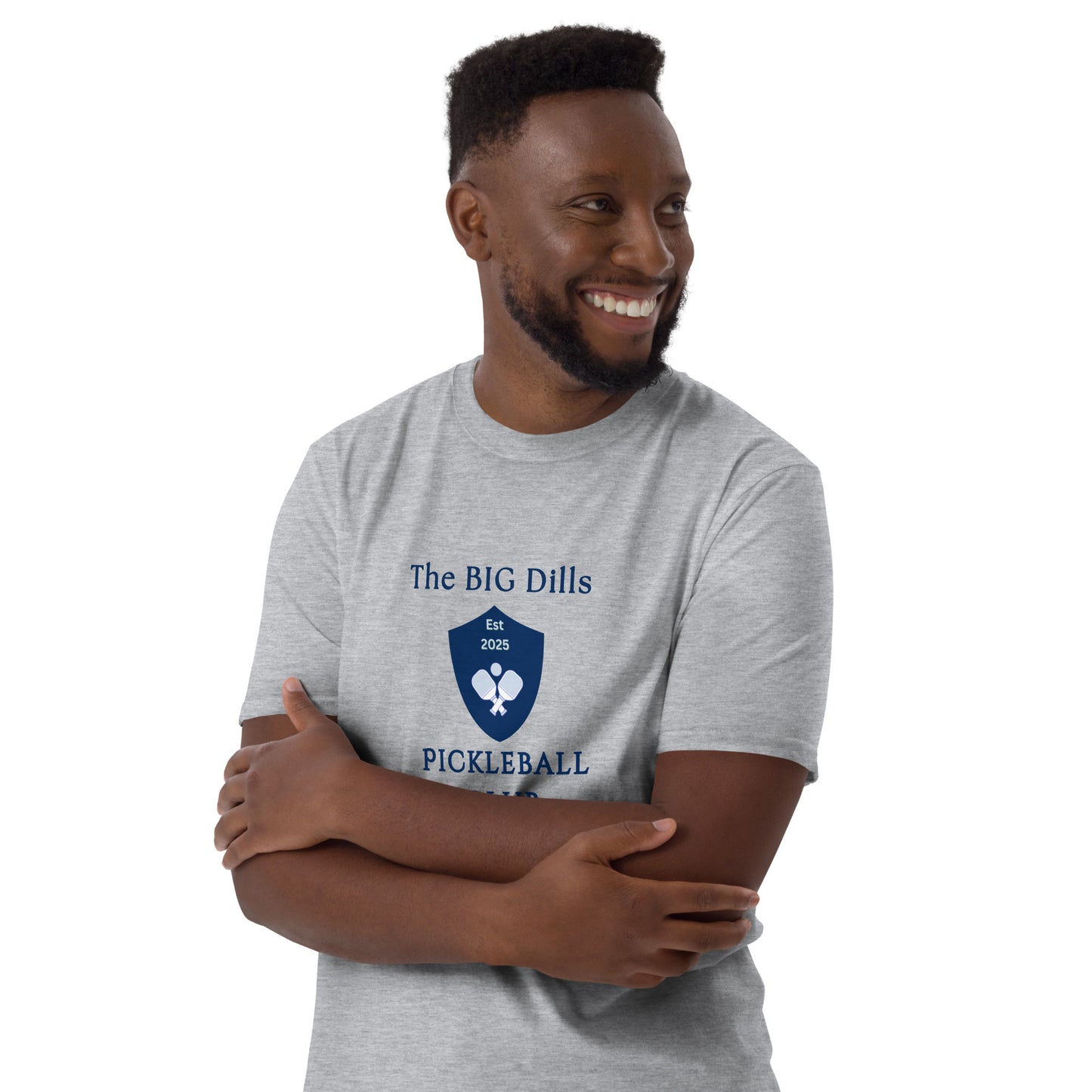 The Big Dills Pickleball Club Est 2025 Blue Design Unisex Tee by EraofInk