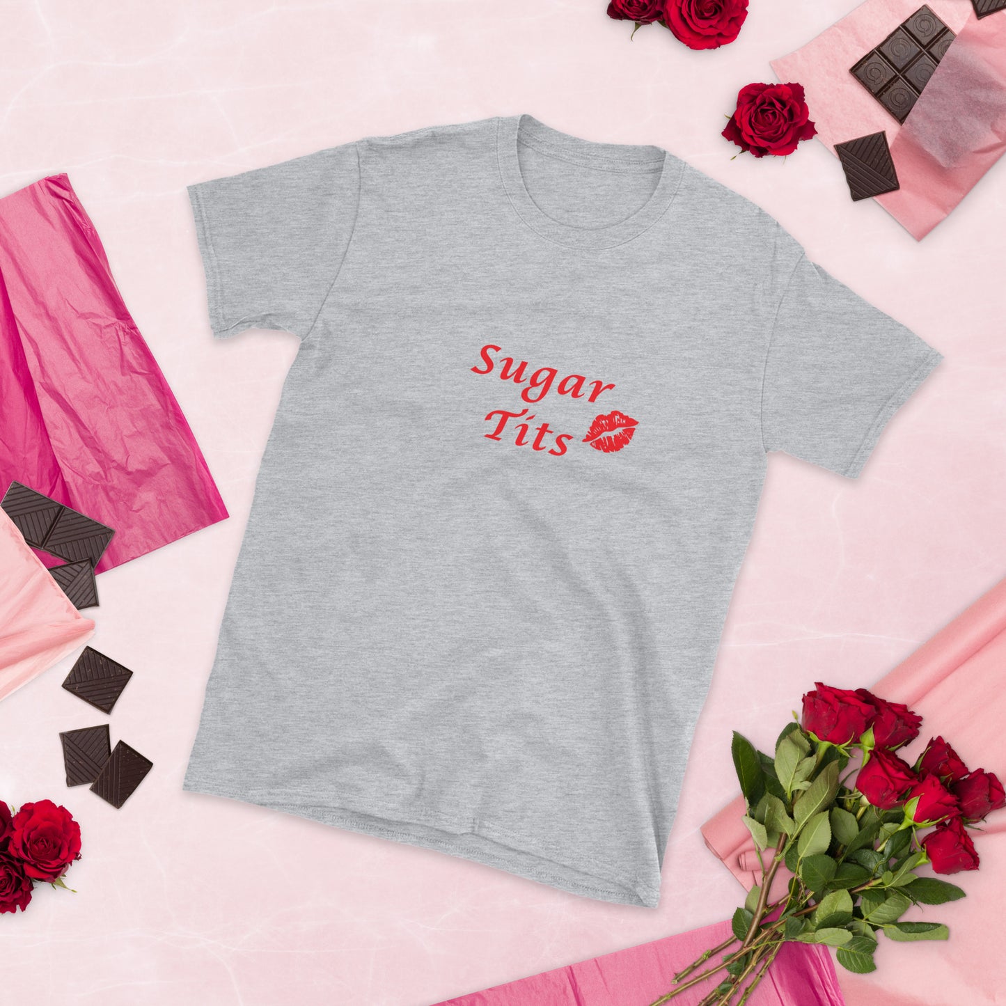 Sugar Tits Unisex Tee by EraofInk