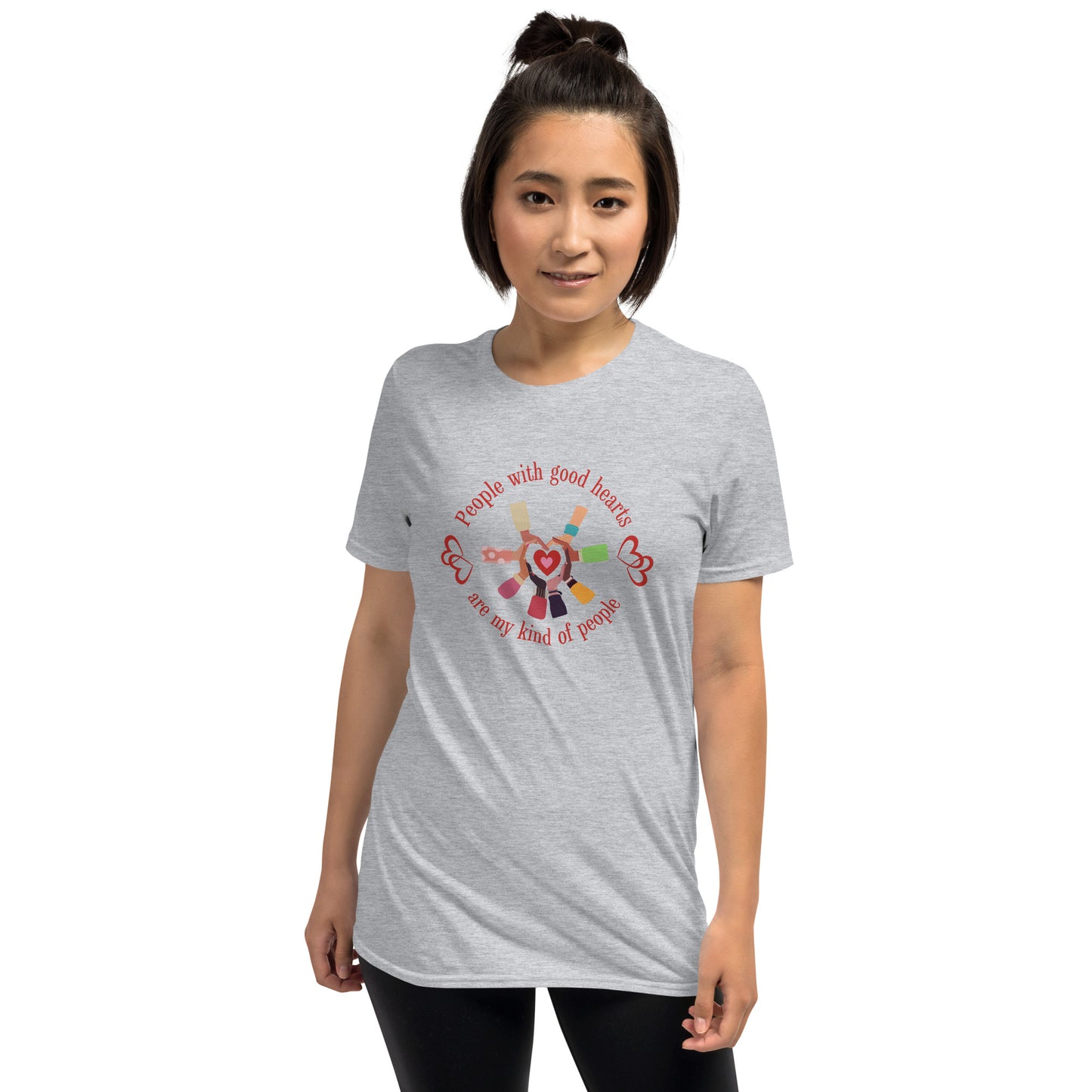 People With Good Hearts Are My Kind Of People Unisex Tee by EraofInk