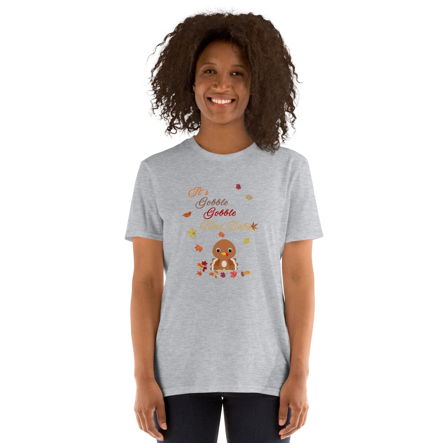Thanksgiving Tee It's Gobble Gobble Time Baby by EraofInk