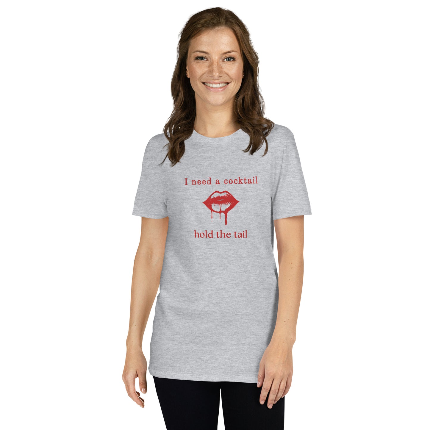 I Need a Cocktail Hold the Tail Unisex Tee by EraofInk
