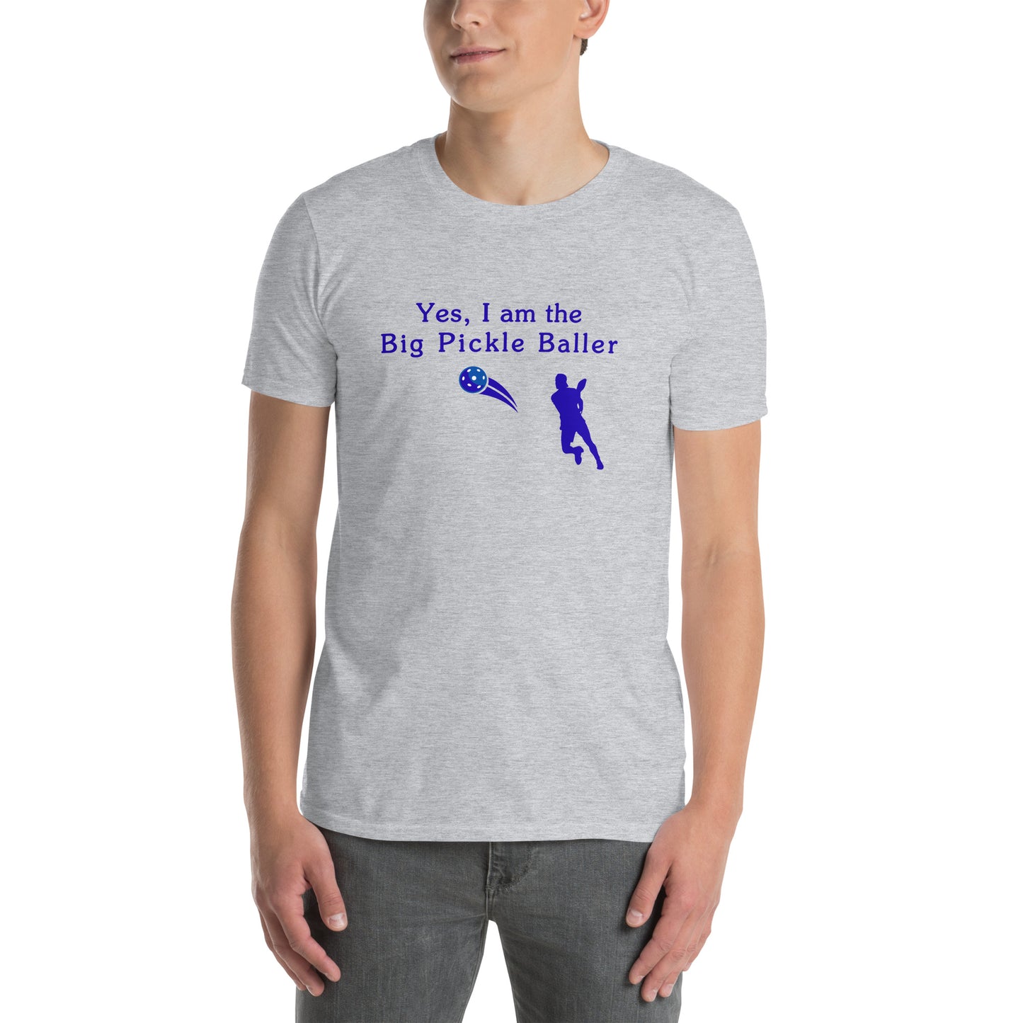 Yes, I am the Big Pickleballer Unisex Tee by EraofInk