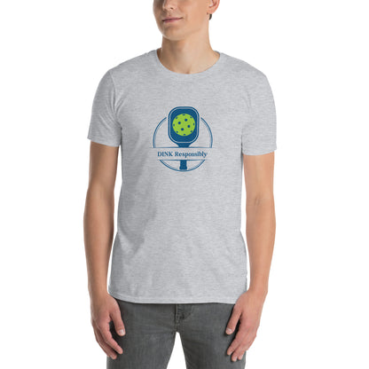 Dink Responsibly Pickleball Unisex Tee by EraofInk
