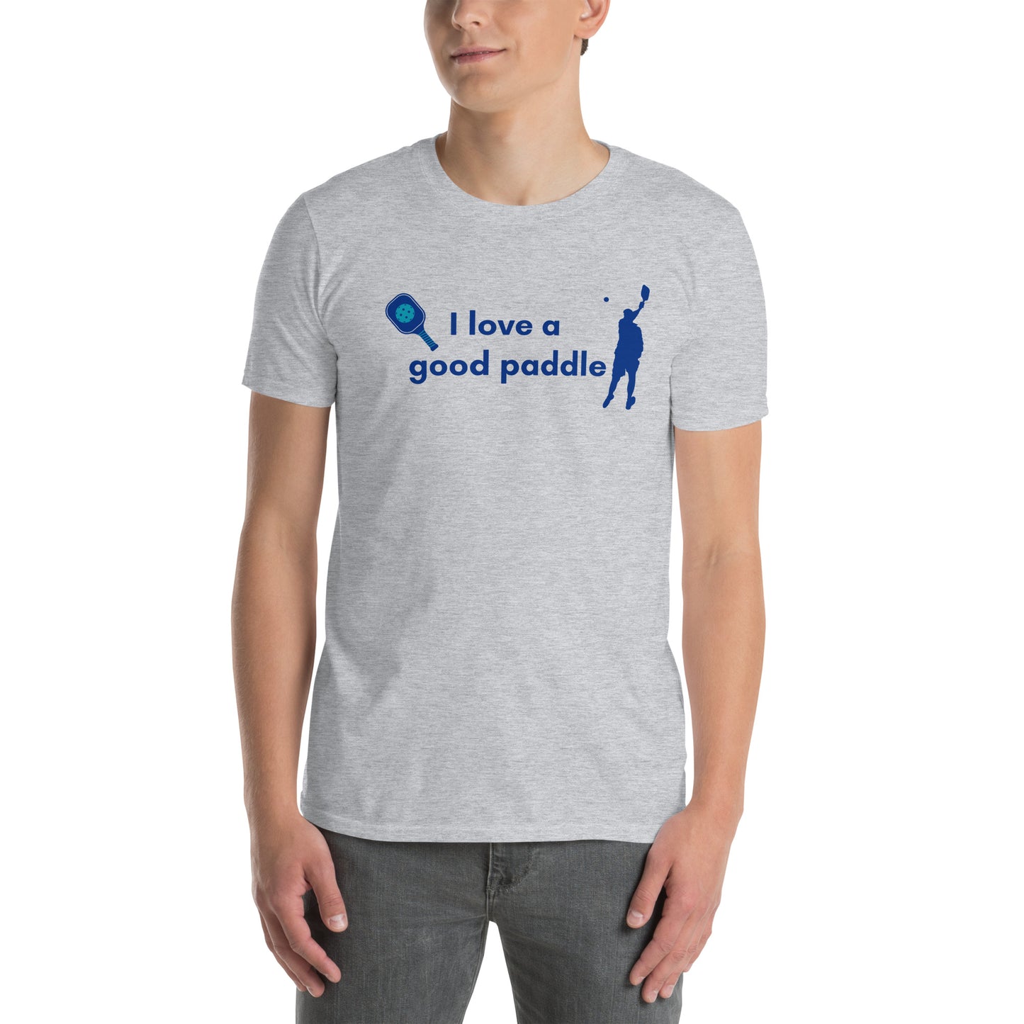 I Love a Good Paddle Pickleball Unisex Tee by EraofInk