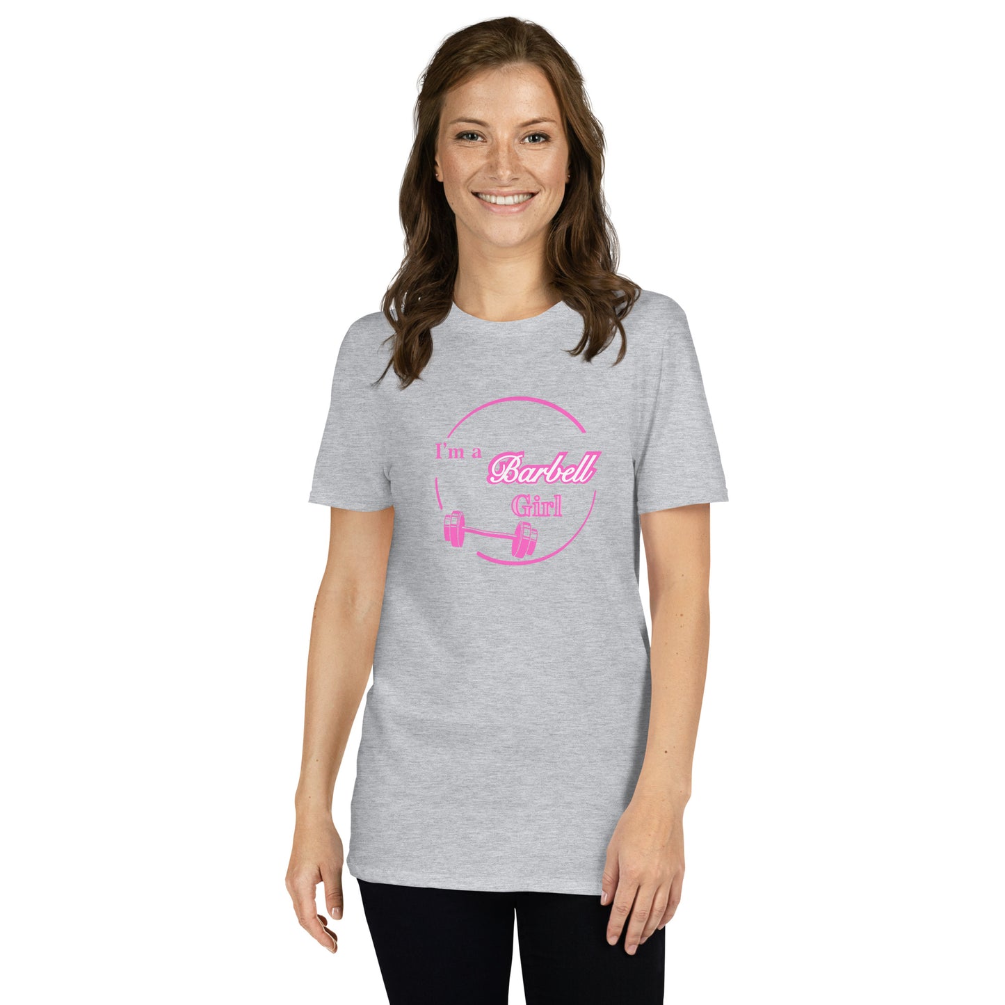I'm A Barbell Girl Unisex Tee by EraofInk