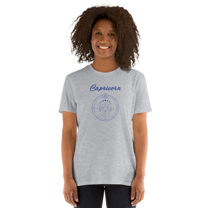 Capricorn Astrological Zodiac Metaphysical Unisex Tee by EraofInk