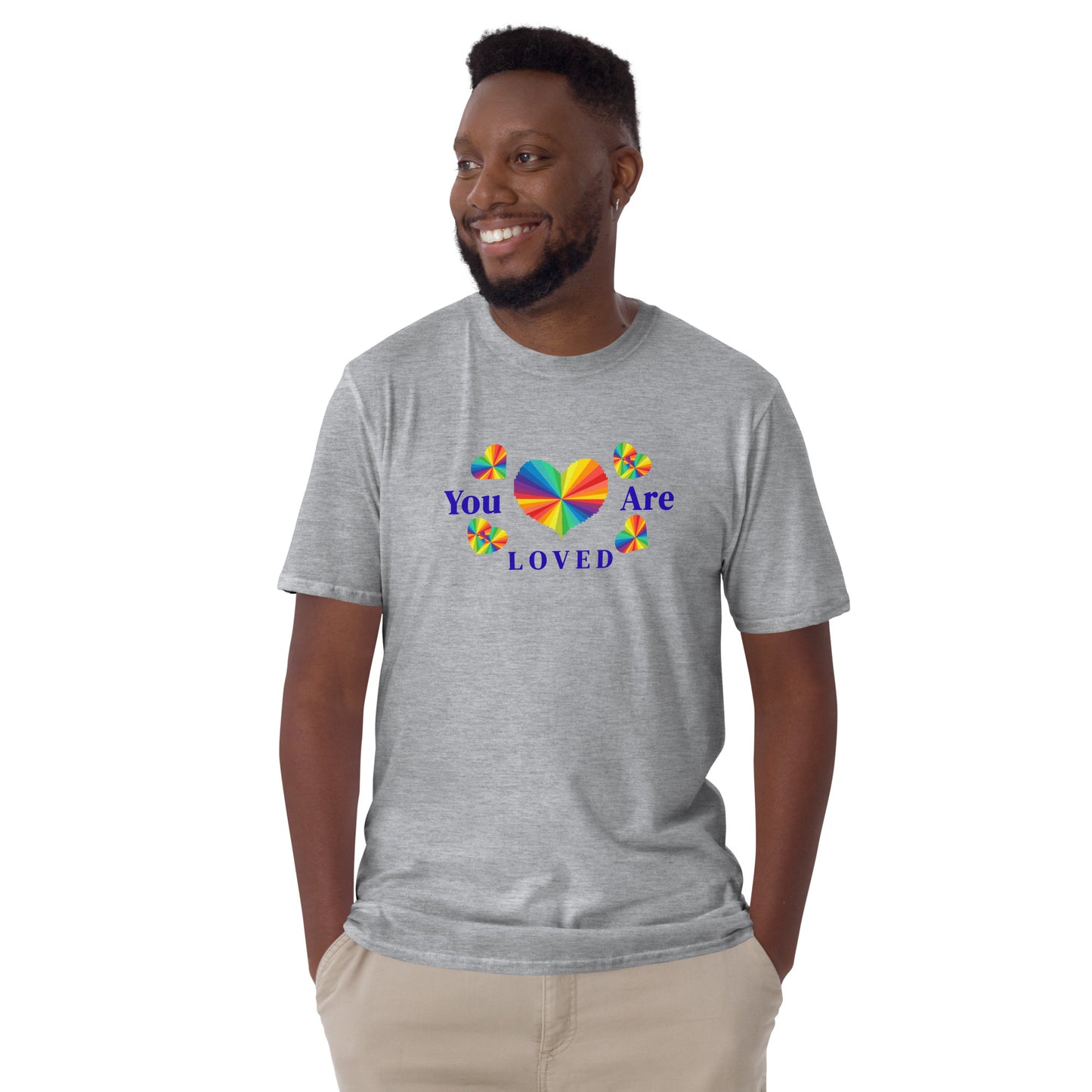 LGBTQ+ Tee LGBTQIA Tee Equality Tee You Are Loved Unisex Tee by EraofInk