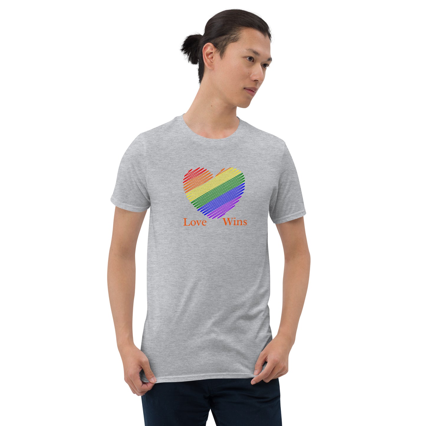 Love Wins LGBTQ LGBTQ+ LGBTQIA Love Wins Unisex Tee by EraofInk