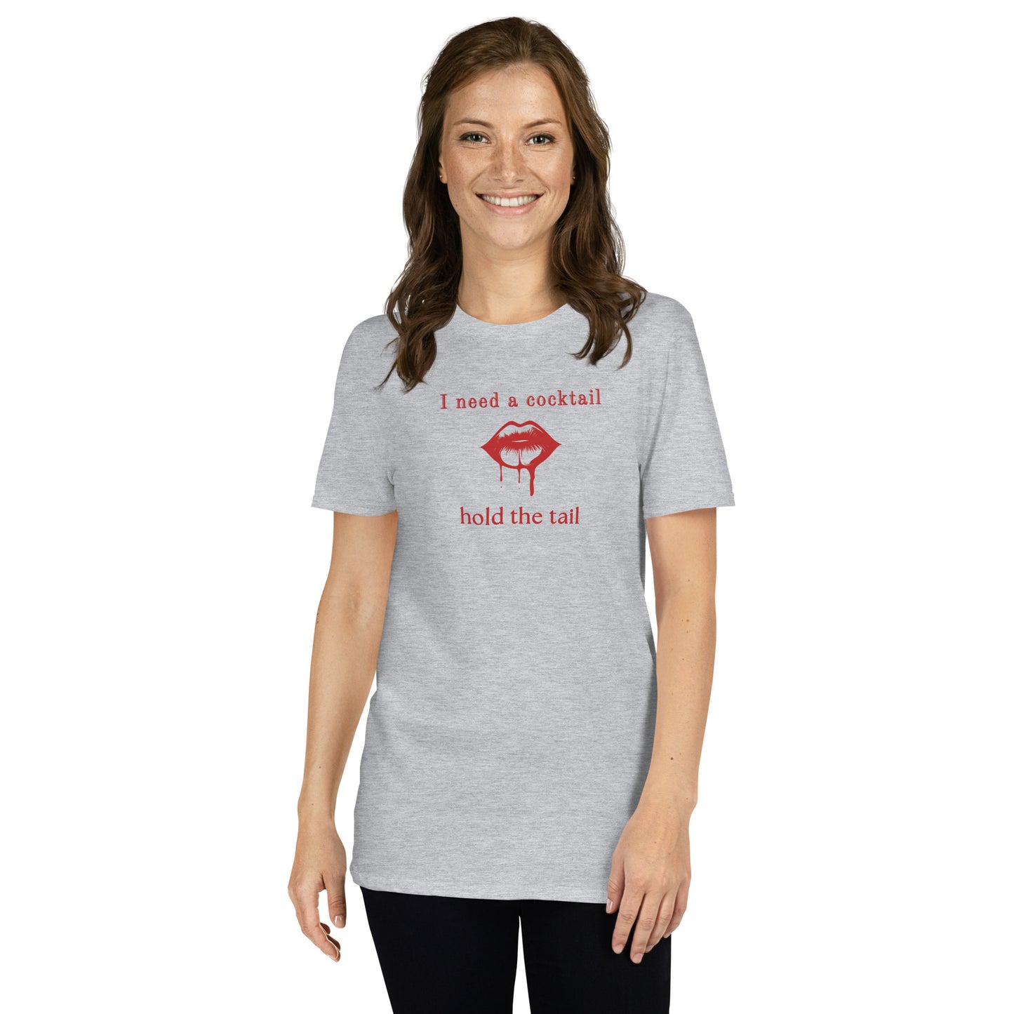I Need a Cocktail Hold The Tail Unisex Tee by EraofInk
