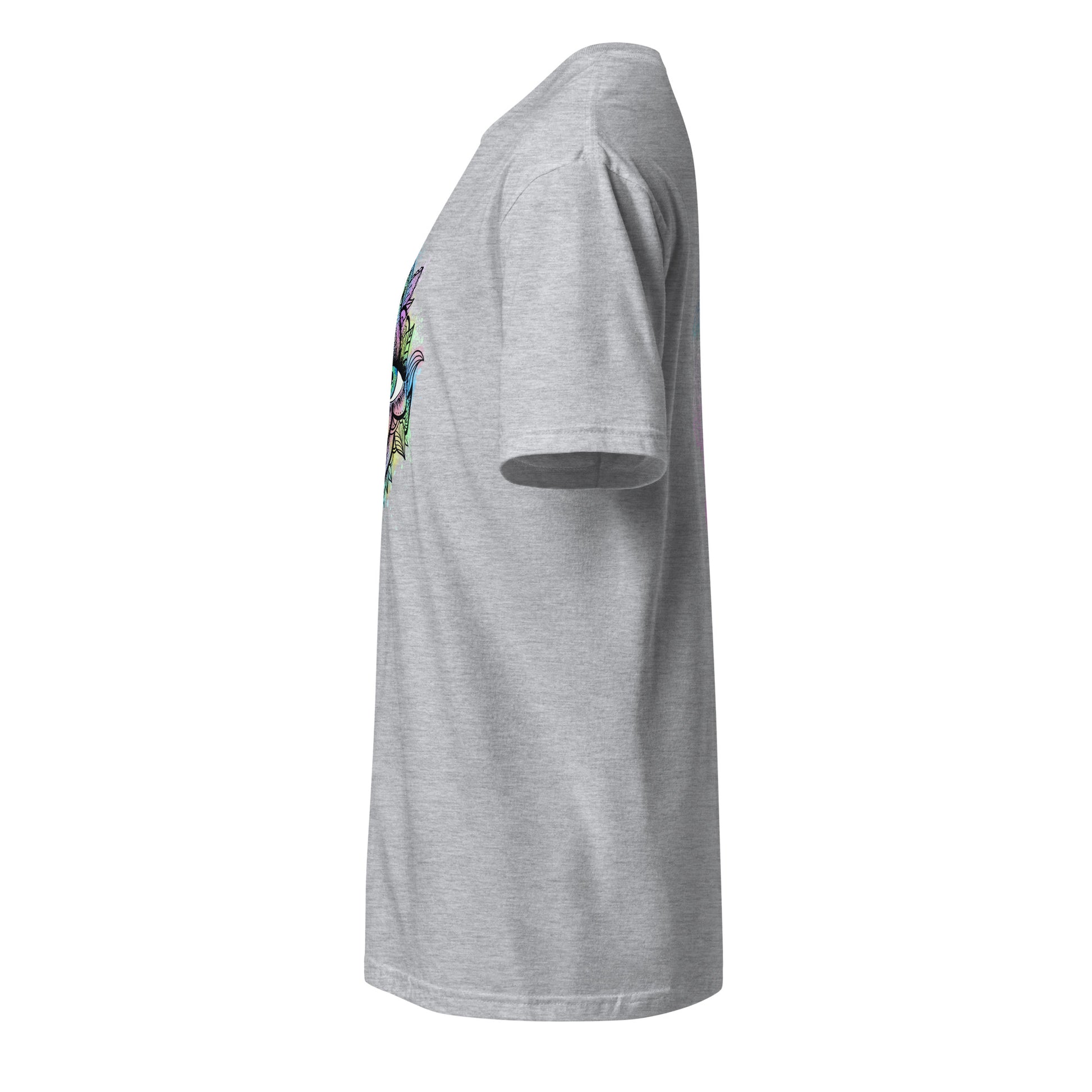 Third Eye Design With Semi Transparent Colors ** Design on Back** Unisex Tee by EraofInk