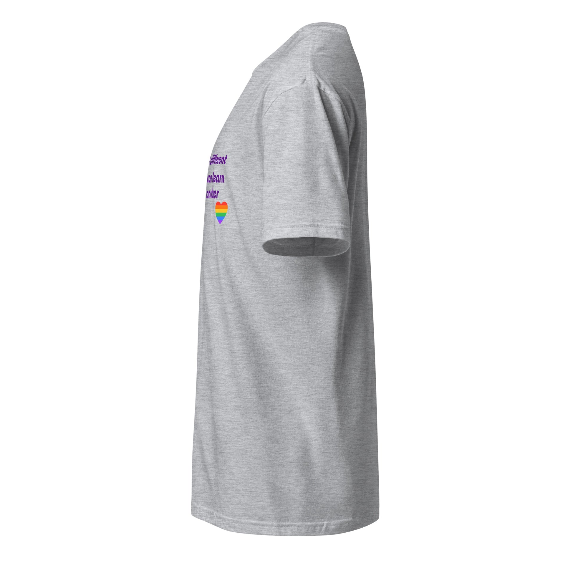We Are All Different So We Can Learn From One Another Unisex Tee by EraofInk