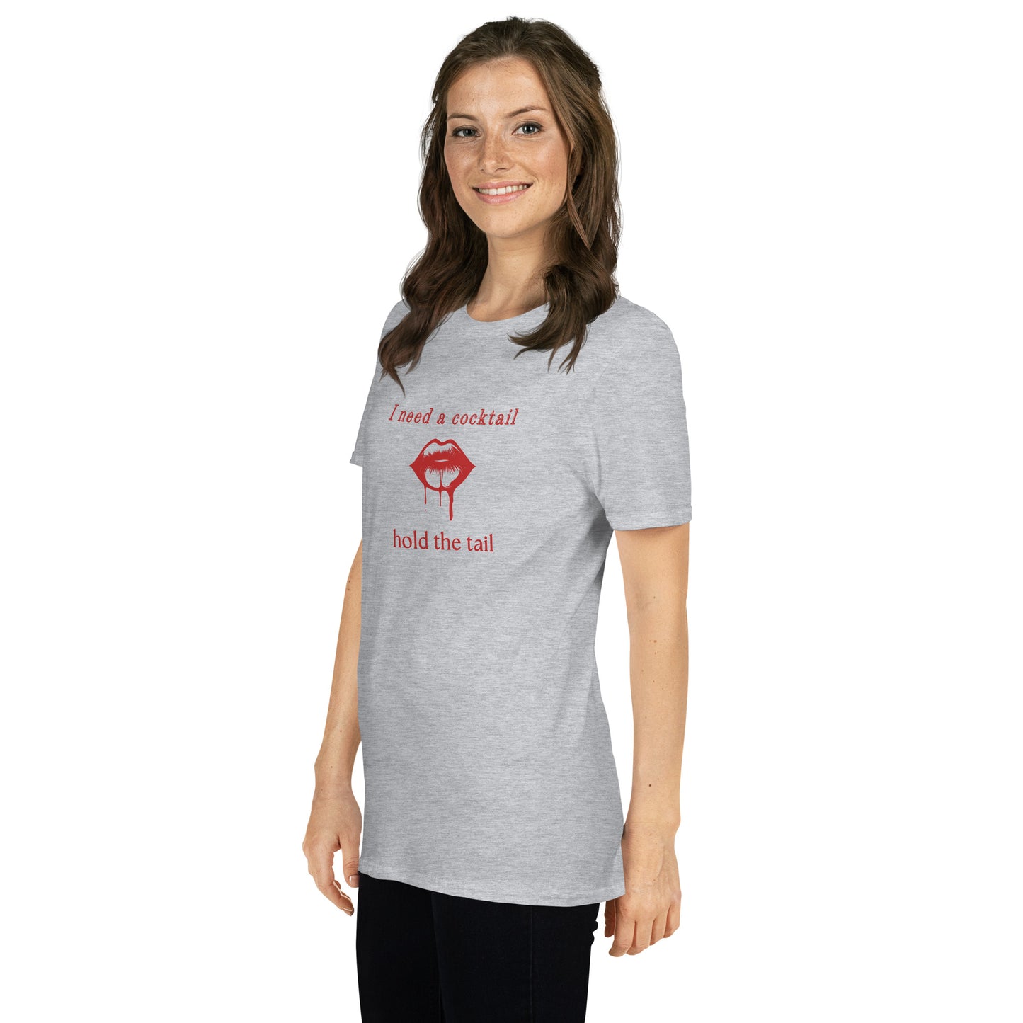 I Need a Cocktail Hold the Tail Unisex Tee by EraofInk