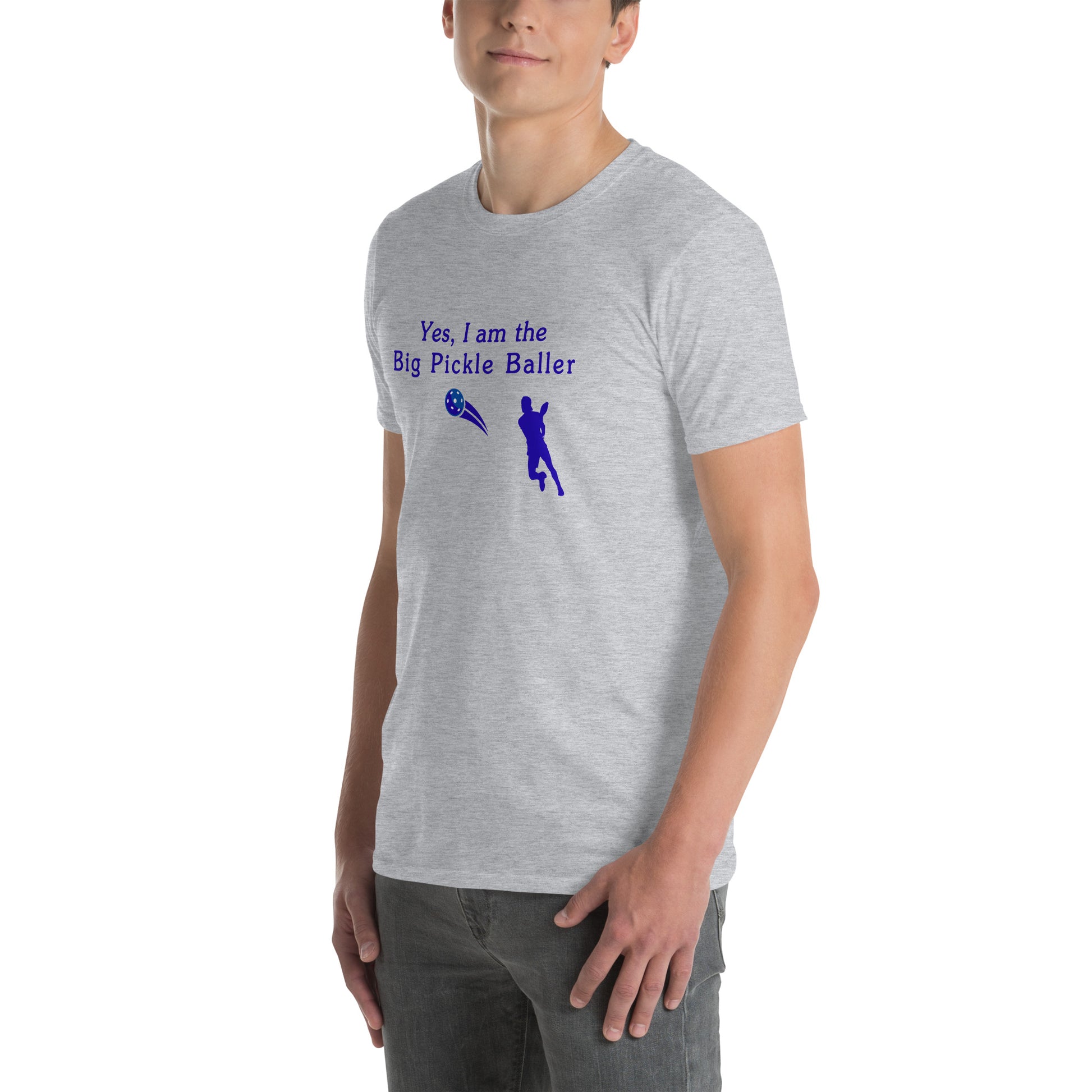 Yes, I am the Big Pickleballer Unisex Tee by EraofInk