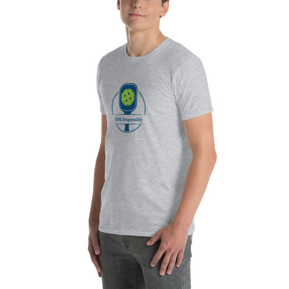 Dink Responsibly Pickleball Unisex Tee by EraofInk