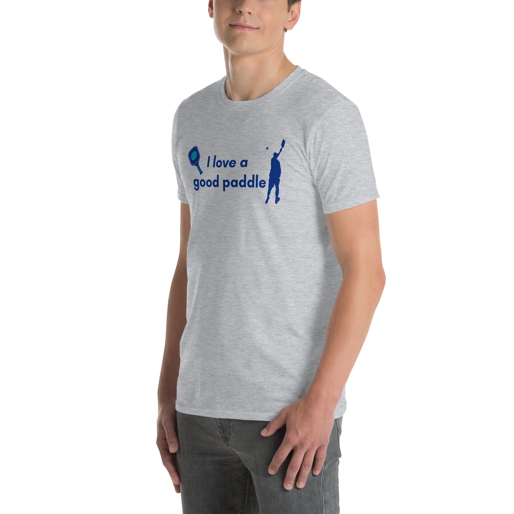 I Love a Good Paddle Pickleball Unisex Tee by EraofInk