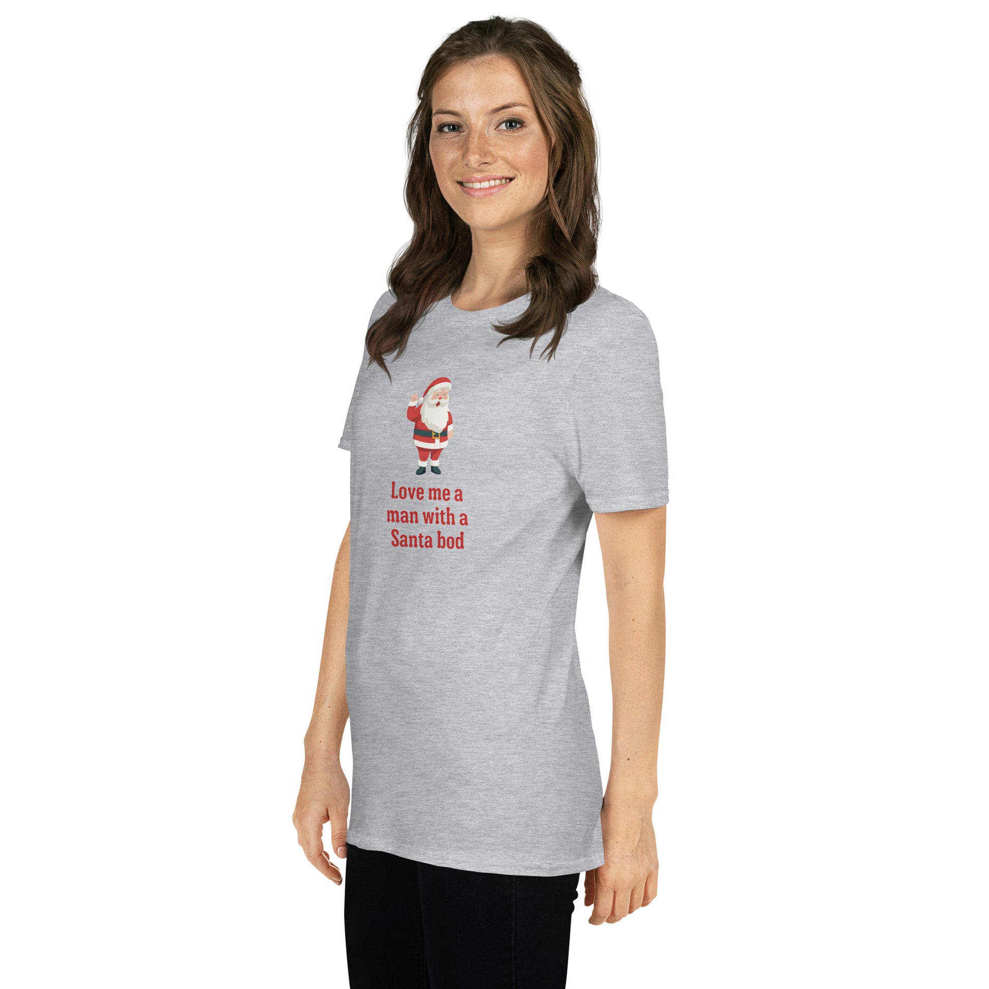 Love Me a Man with a Santa Bod Unisex Tee by EraofInk