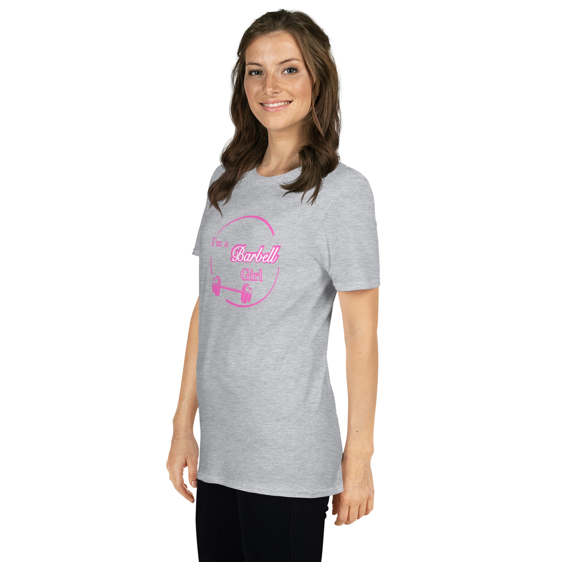 I'm A Barbell Girl Unisex Tee by EraofInk