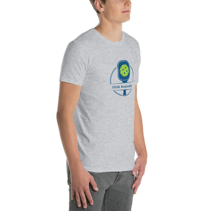 Dink Responsibly Pickleball Unisex Tee by EraofInk