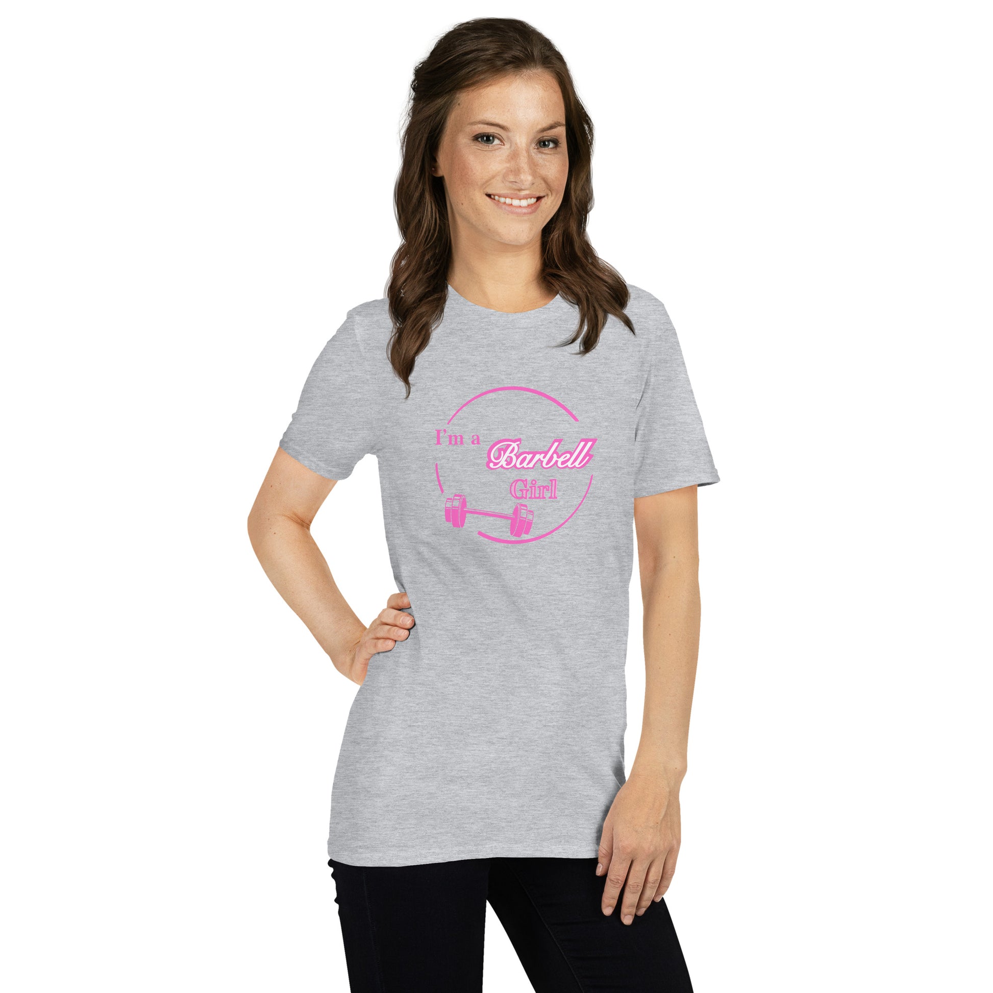 I'm A Barbell Girl Unisex Tee by EraofInk