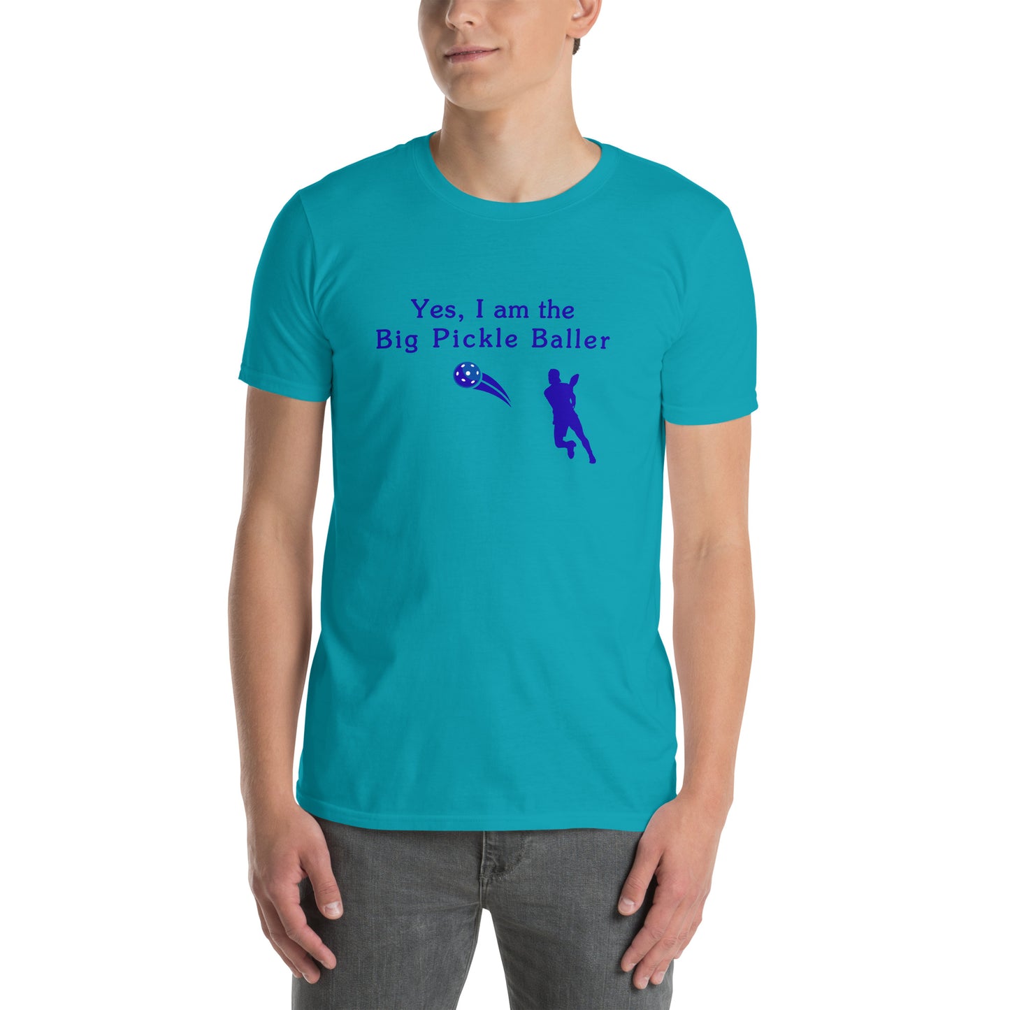Yes, I am the Big Pickleballer Unisex Tee by EraofInk