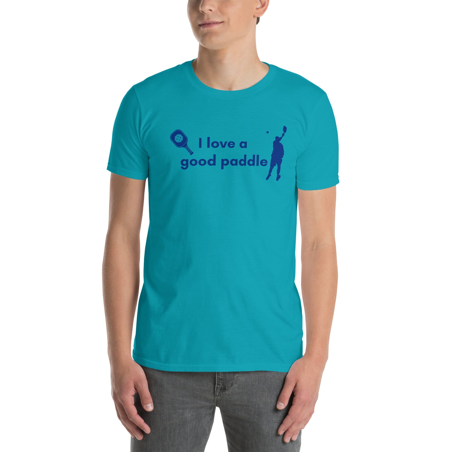 I Love a Good Paddle Pickleball Unisex Tee by EraofInk