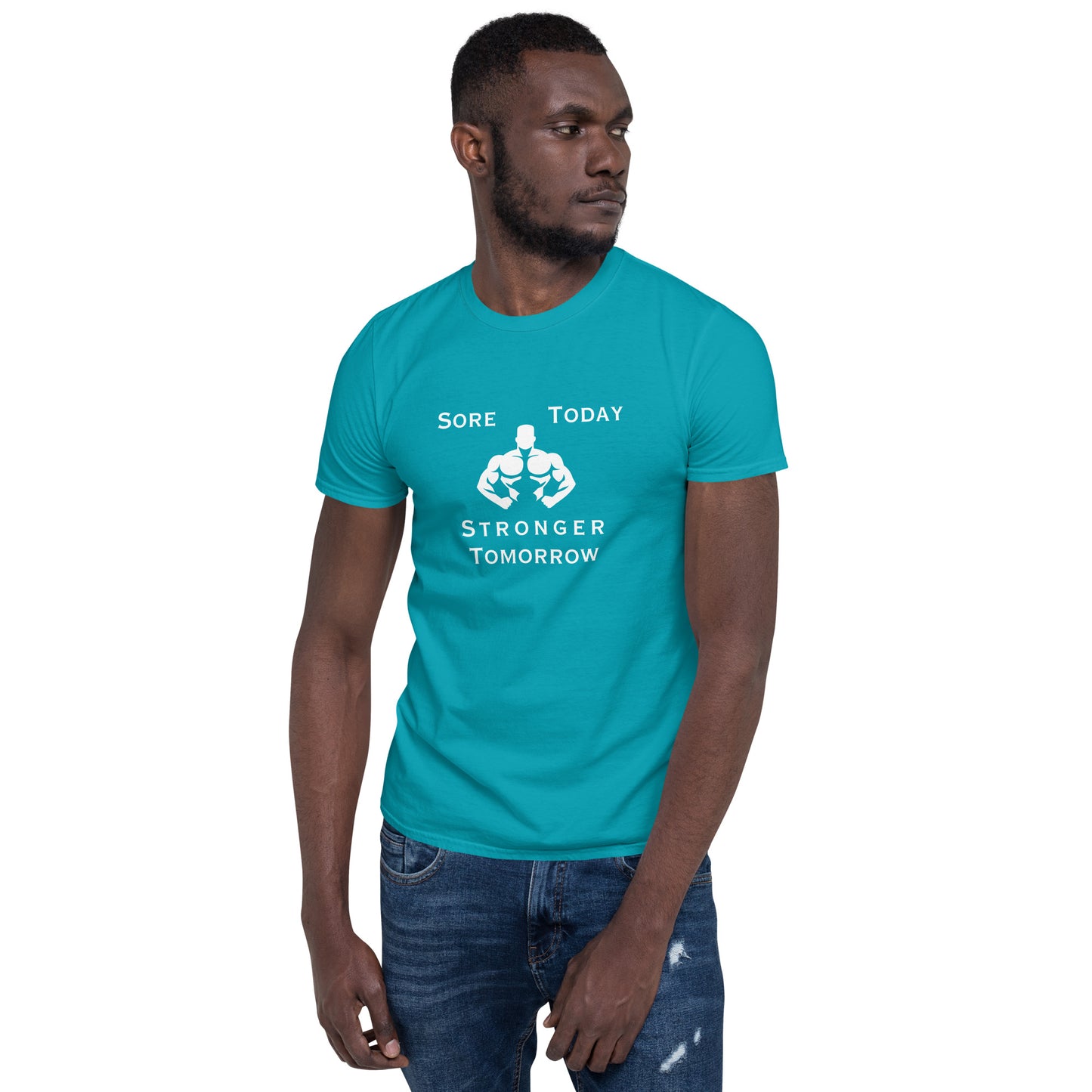 Sore Today Stronger Tomorrow Unisex Tee by EraofInk
