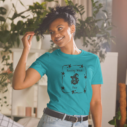 Resting Witch Face Unisex Tee by EraofInk