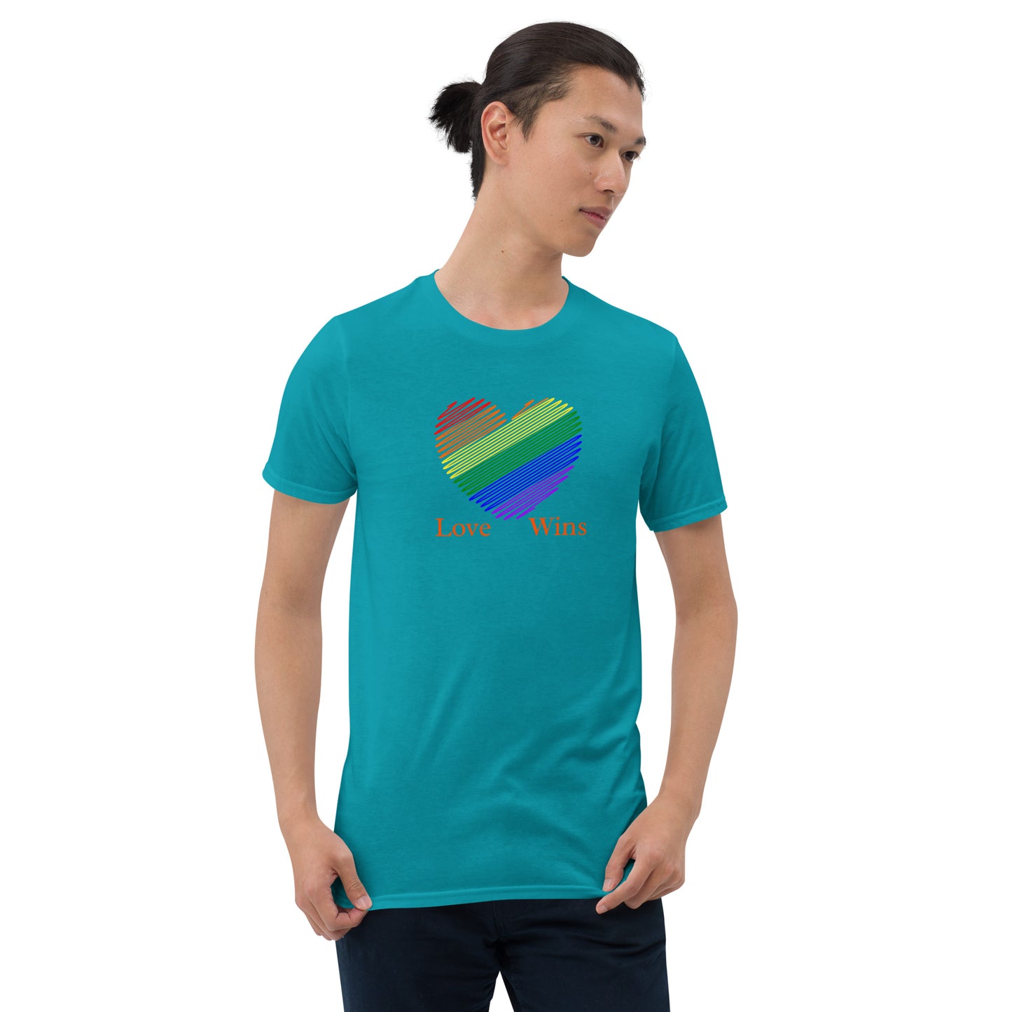 Love Wins LGBTQ LGBTQ+ LGBTQIA Love Wins Unisex Tee by EraofInk