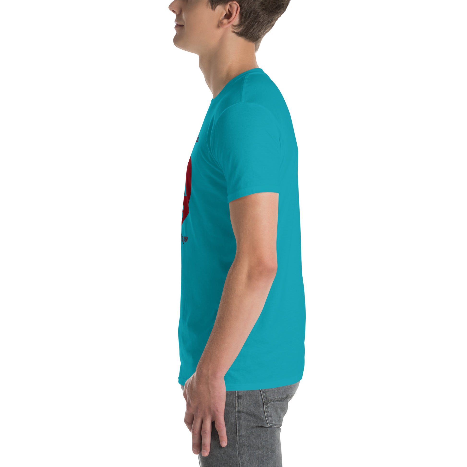 When I Needed a Hand I Found a Paw Dog Lover Tee Uniisex by EraofInk