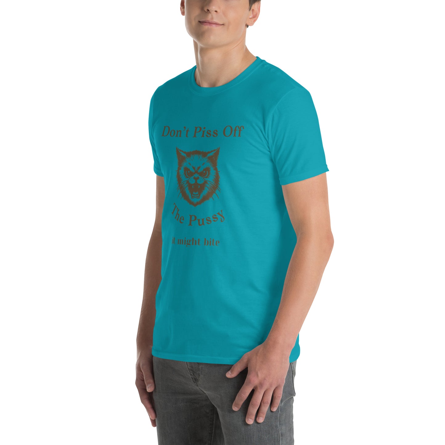 Don't Piss Off the Pussy It Might Bite Unisex Tee by EraofInk