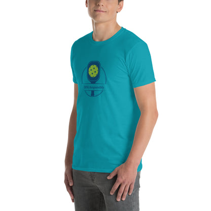 Dink Responsibly Pickleball Unisex Tee by EraofInk
