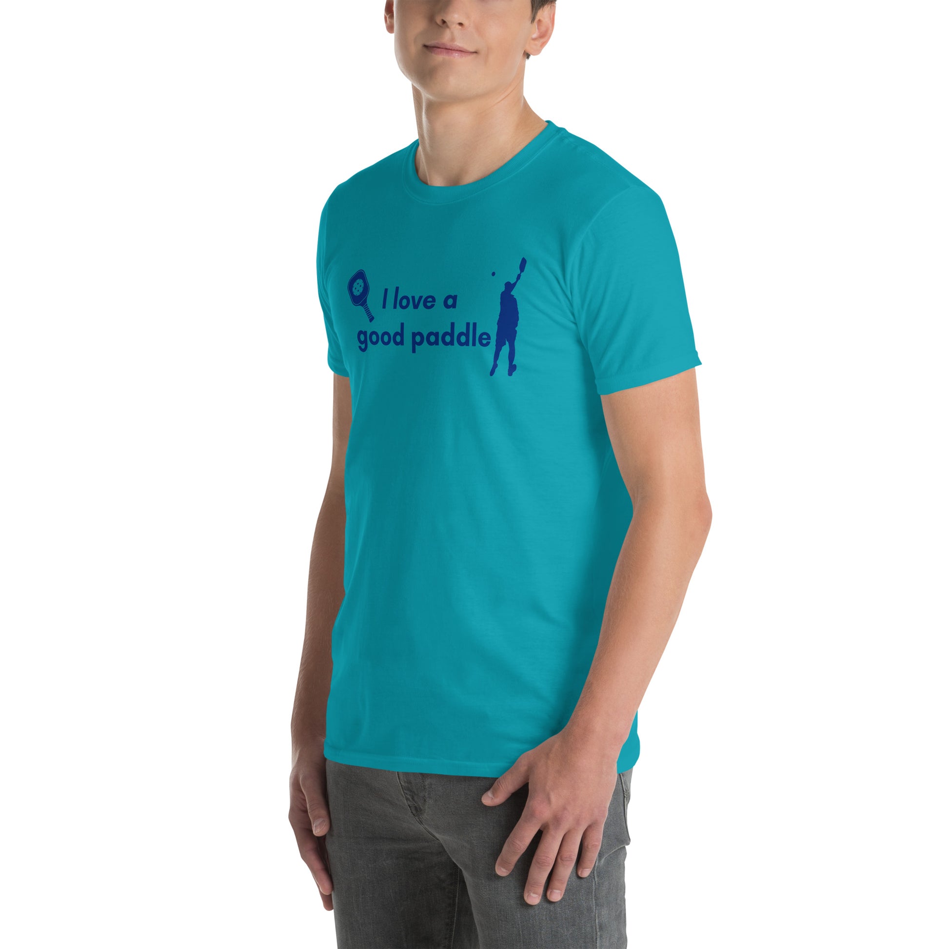 I Love a Good Paddle Pickleball Unisex Tee by EraofInk