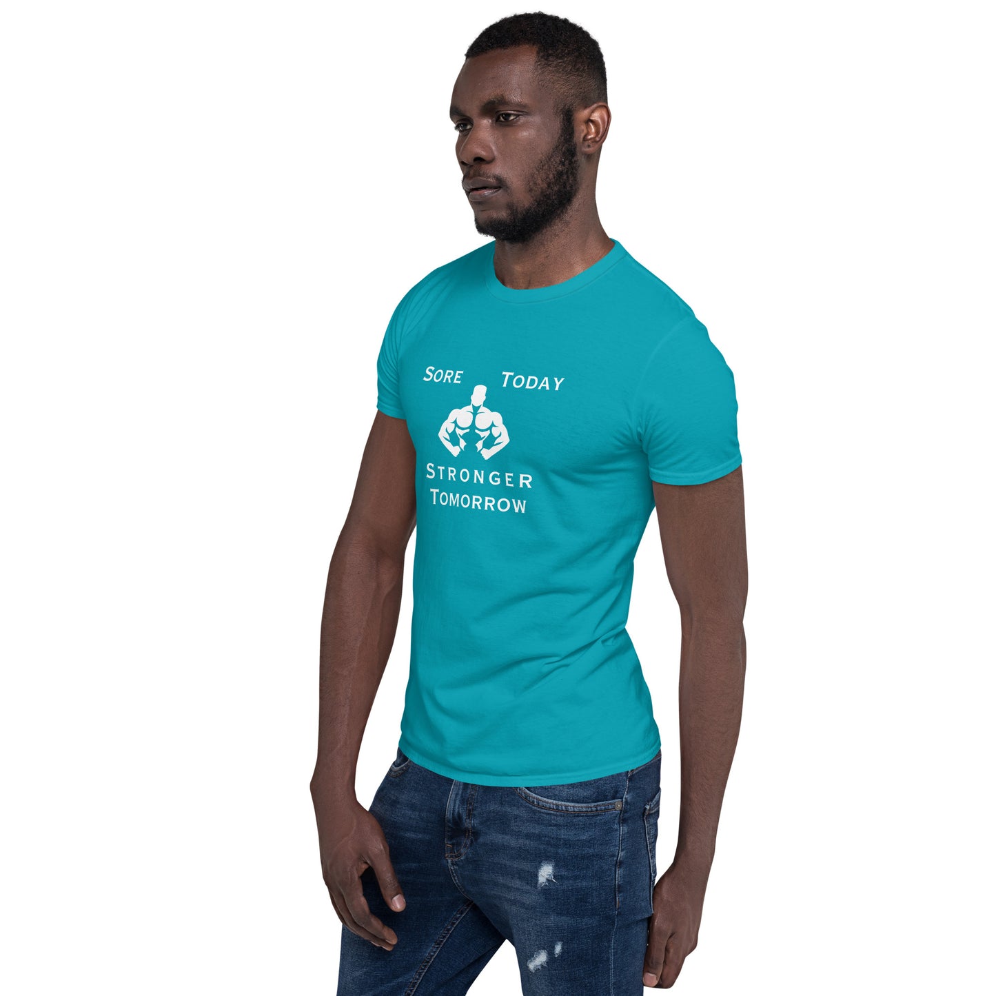 Sore Today Stronger Tomorrow Unisex Tee by EraofInk