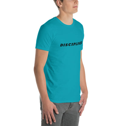 Disciplined Man's Fitness Tee by EraofInk