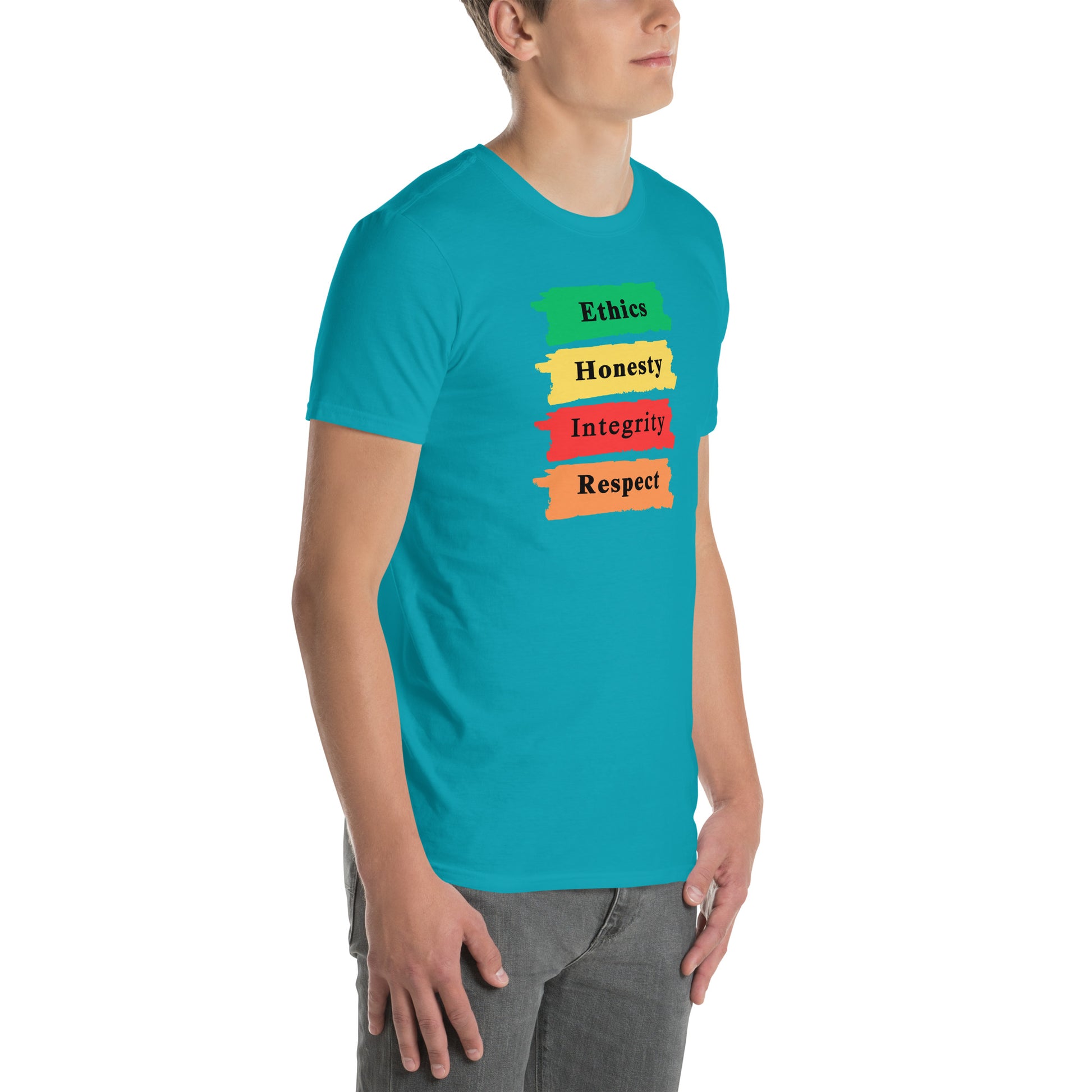 Core Values Ethics Honesty Integrity Respect Unisex Tee by EraofInk