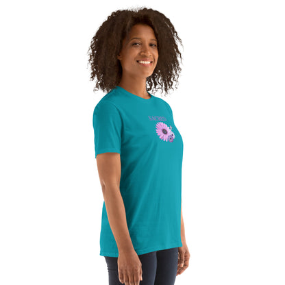 Sacred Floral Design Unisex Tee by EraofInk