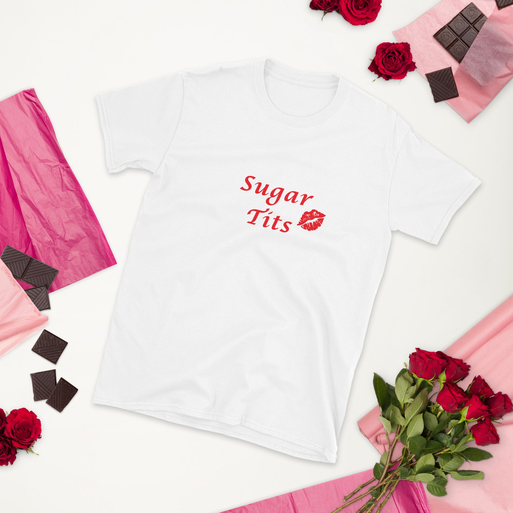 Sugar Tits Unisex Tee by EraofInk