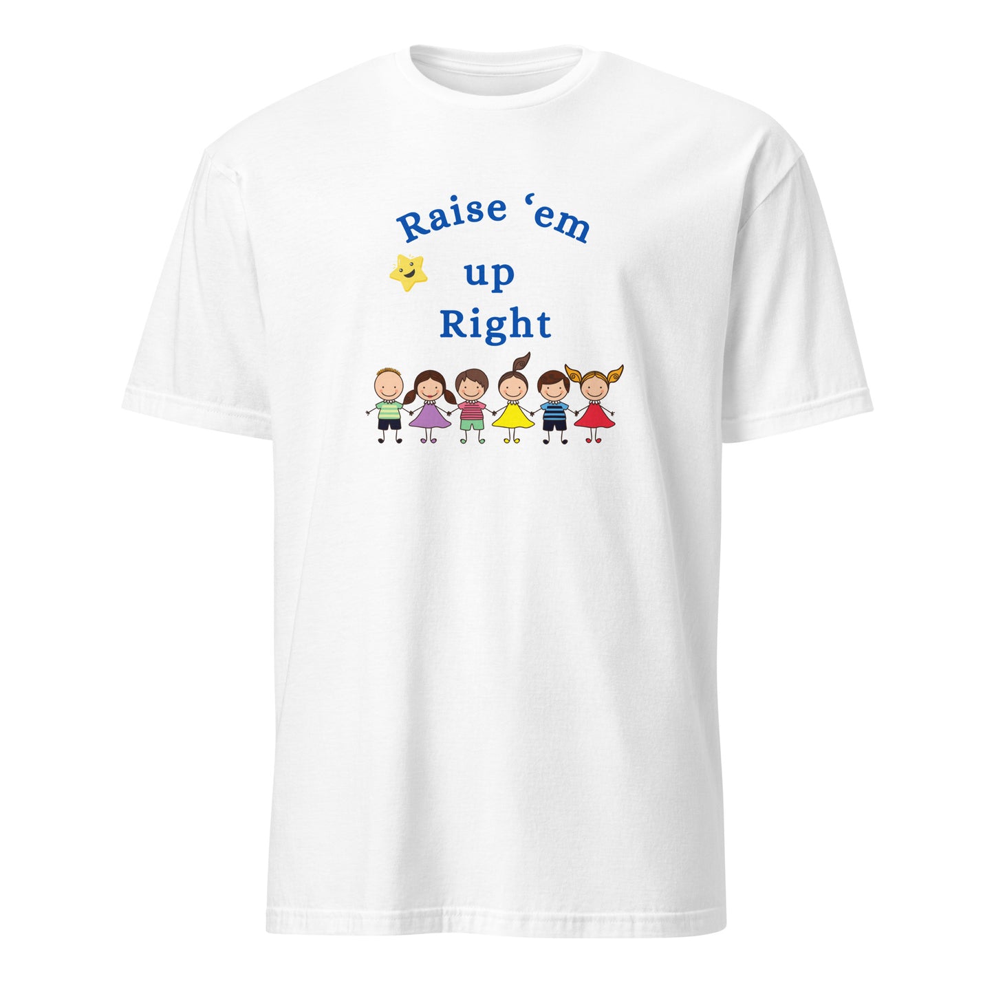 Raise 'em Up Right Unisex Tee by EraofInk
