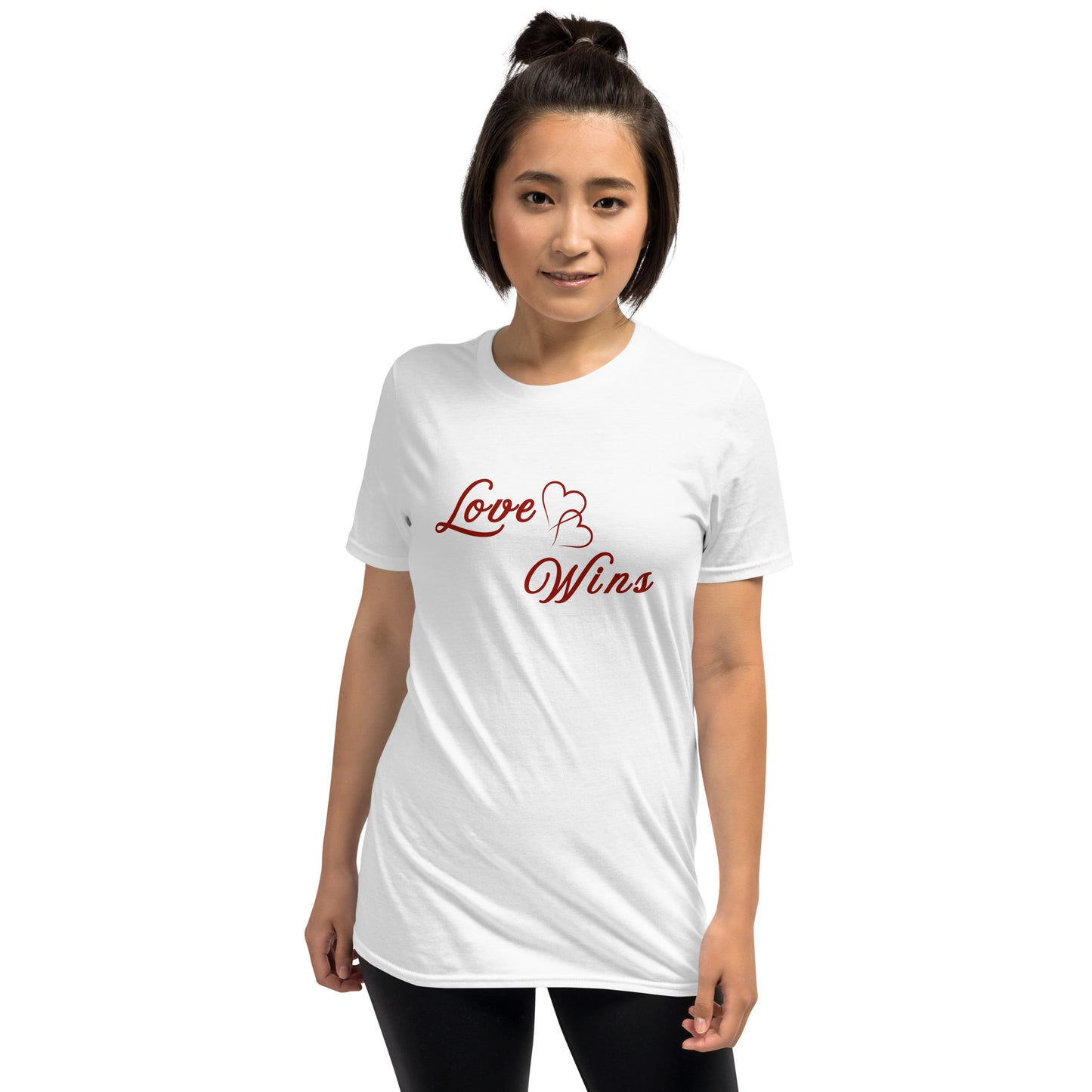 Love Wins Unisex Tee by EraofInk