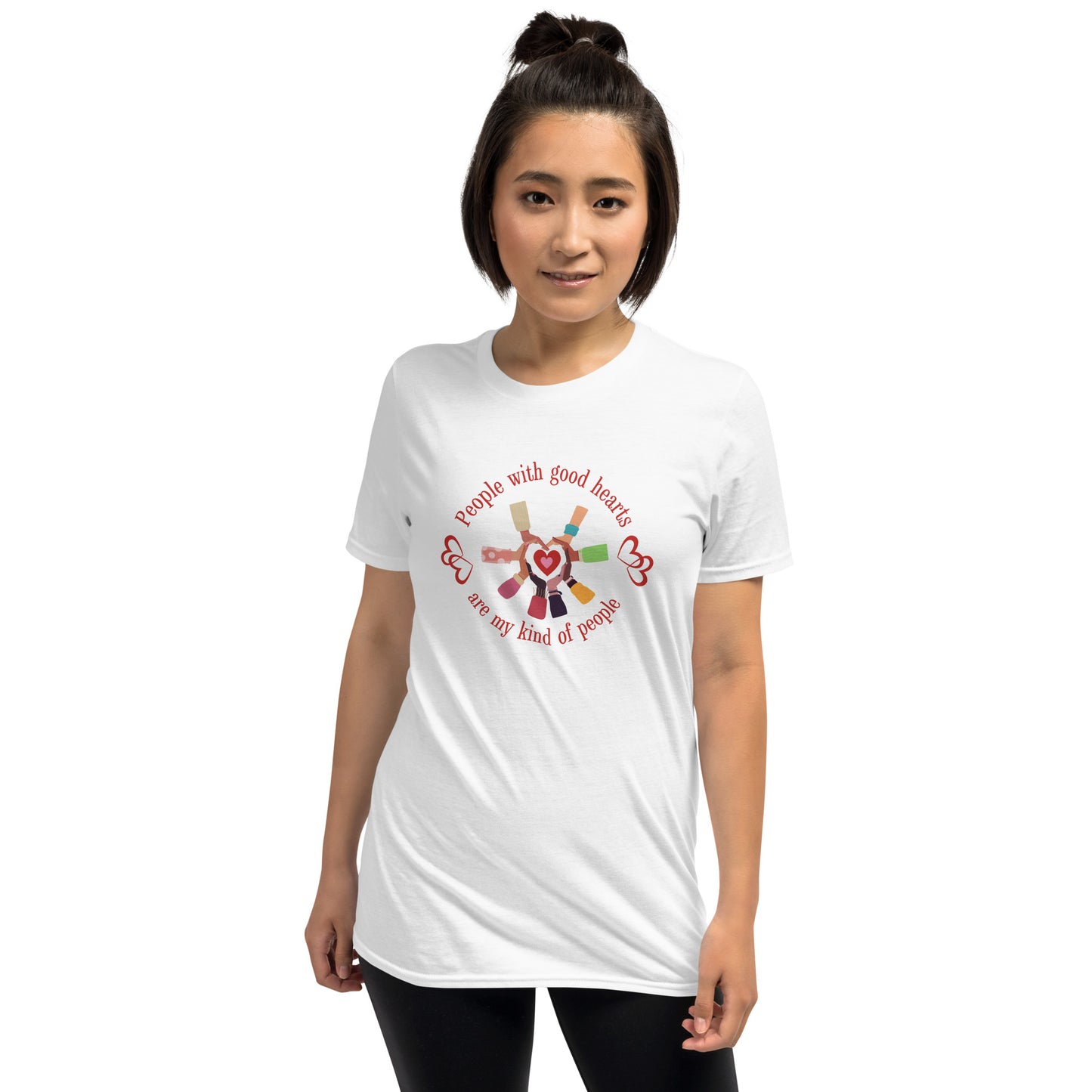 People With Good Hearts Are My Kind Of People Unisex Tee by EraofInk