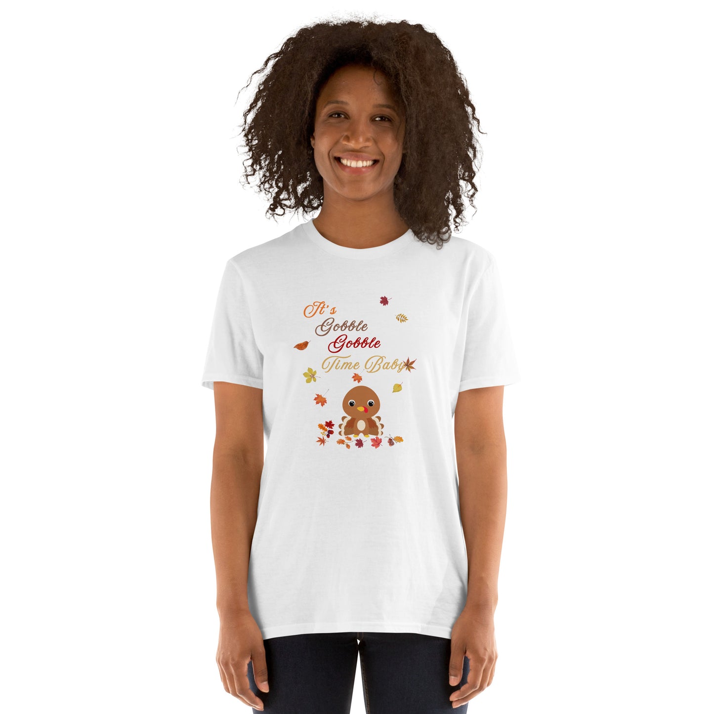 Thanksgiving Tee It's Gobble Gobble Time Baby by EraofInk