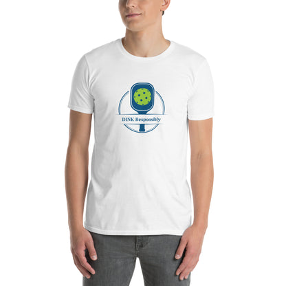 Dink Responsibly Pickleball Unisex Tee by EraofInk