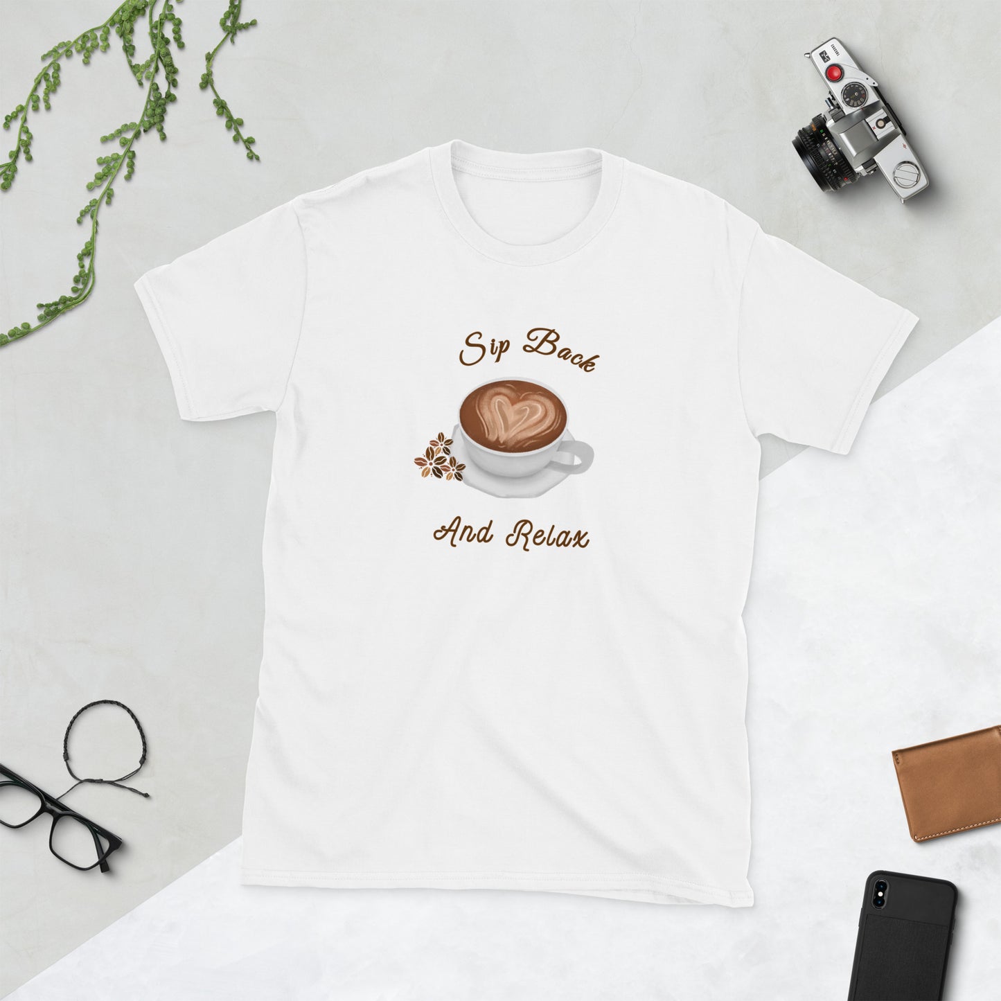 Sip Back and Relax Unisex Tee by EraofInk