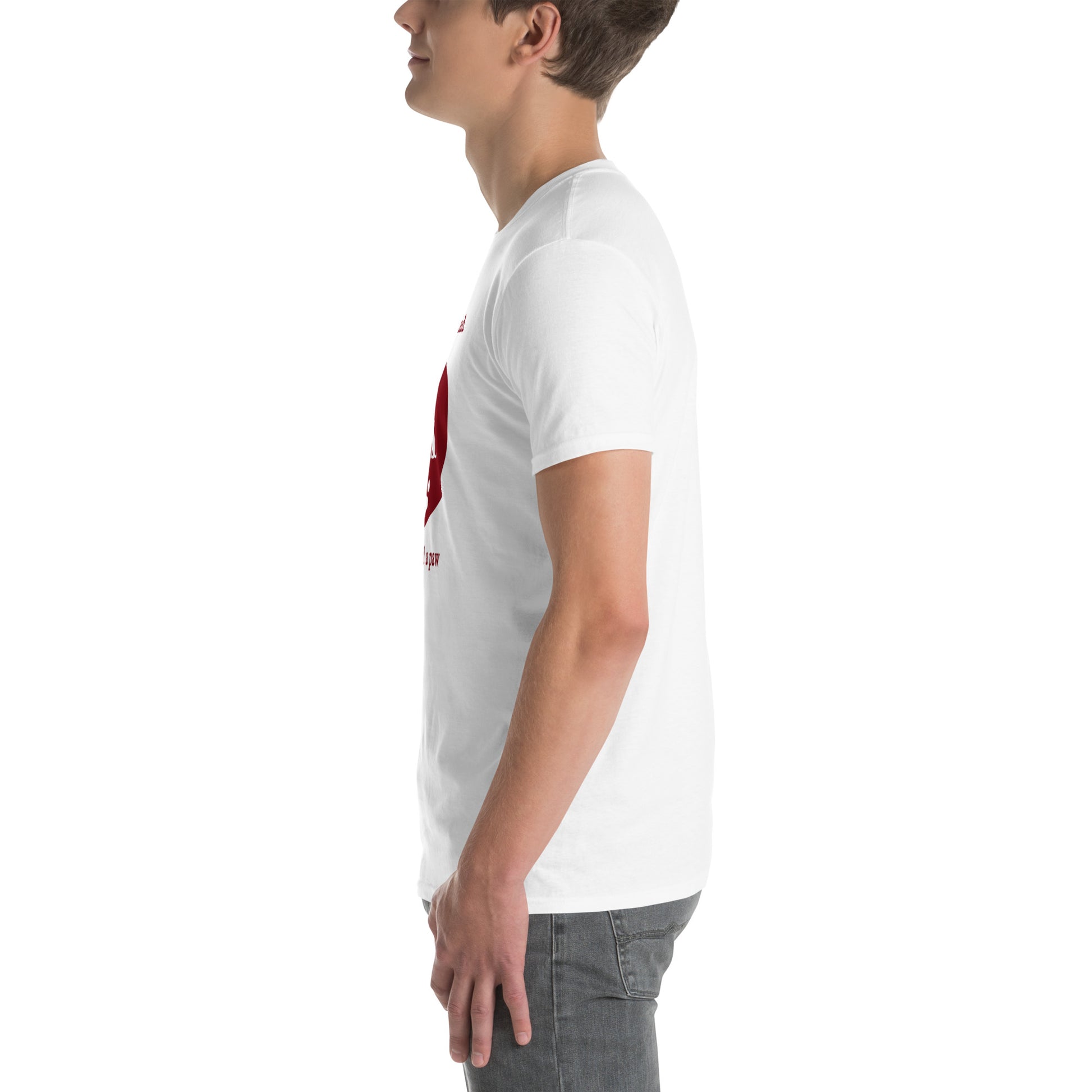 When I Needed a Hand I Found a Paw Dog Lover Tee Uniisex by EraofInk